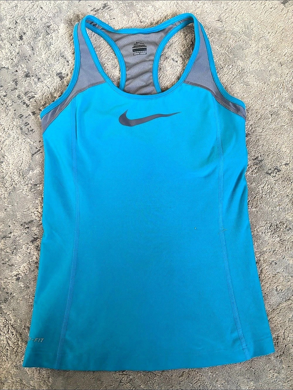 Nike Dri-FIT Women'Small Athletic Tank in Blue Size Small